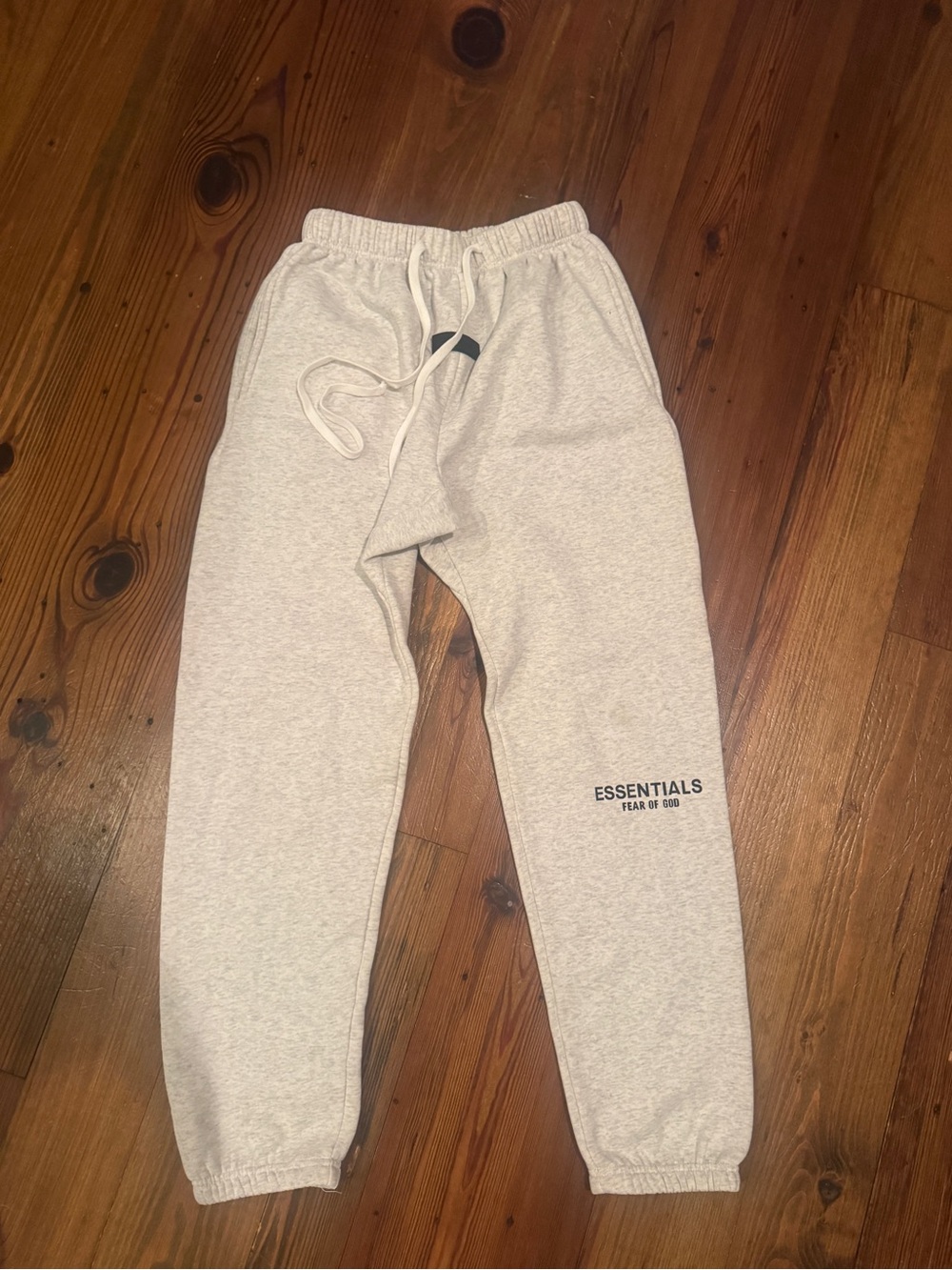 Essentials Light Gray men’s small Jogger Sweatpants